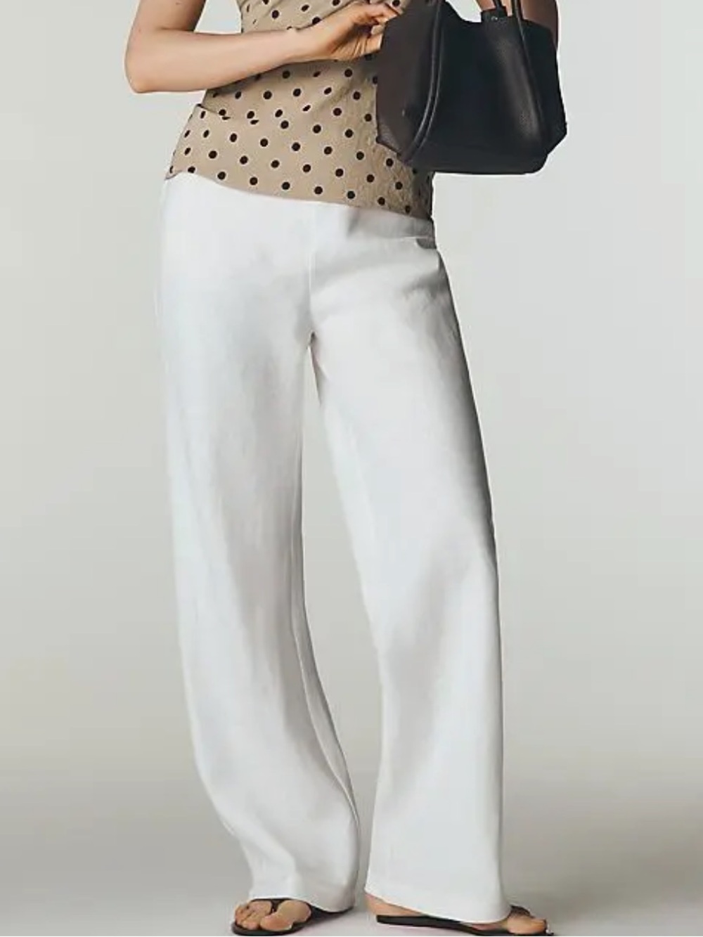 NWT Gale 100% Linen Wide Leg Pants